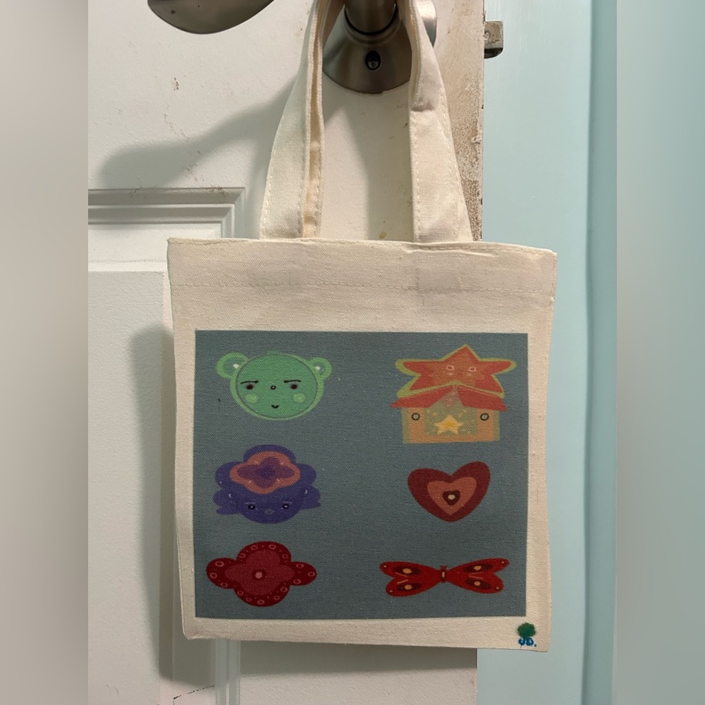 Fun Illustrated Tote Bag: Original Artwork